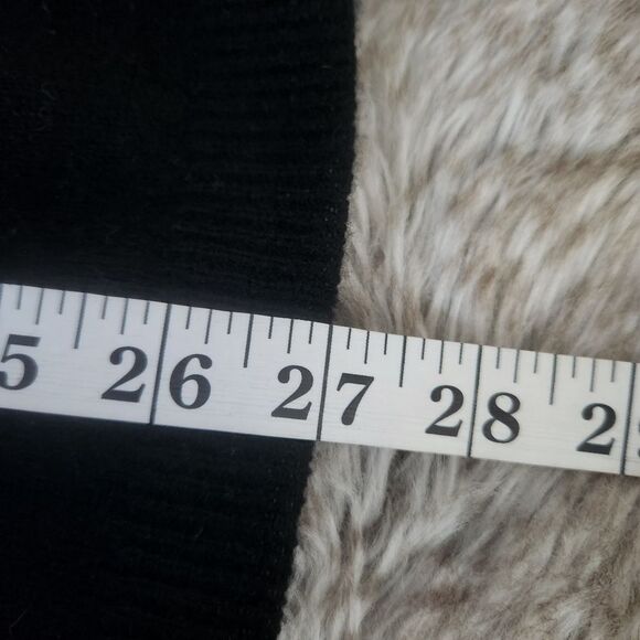 Fenn Wright Manson Gathered Wrist Black Cashmere Cardigan Sweater Size Small - Picture 9 of 9